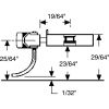 Kadee HO 5 - #5 Metal Coupler, 9/32 Center (2 Pair)