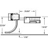 Kadee HO 31 - 30-Series - Plastic Couplers with Gearboxes - Long (25/64") Underset Shank