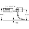 Kadee HO 31 - 30-Series - Plastic Couplers with Gearboxes - Long (25/64") Underset Shank