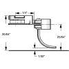 Kadee HO 35 - 30-Series - Plastic Couplers with Gearboxes - Short (1/4") Overset Shank