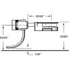 Kadee HO 36 - Body Mounted Coupler, 25/64 Center (2 Pair)