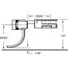 Kadee HO 39 - 30-Series - Plastic Couplers with Gearboxes - Long (25/64") Overset Shank