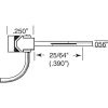 Kadee HO 146 - Whisker Coupler, 25/64 Center (2 Pair)