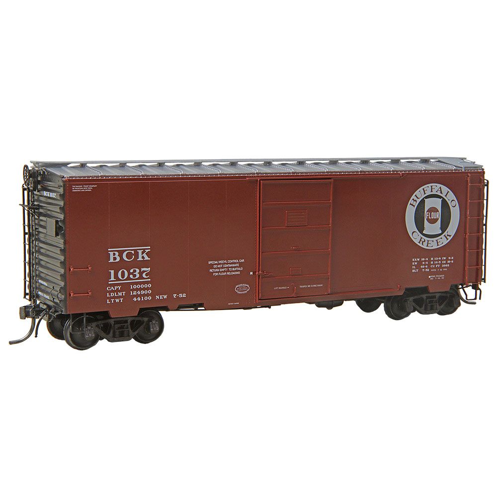 Kadee HO 4838 - 40' PS-1 Boxcar "Buffalo Creek" #1037