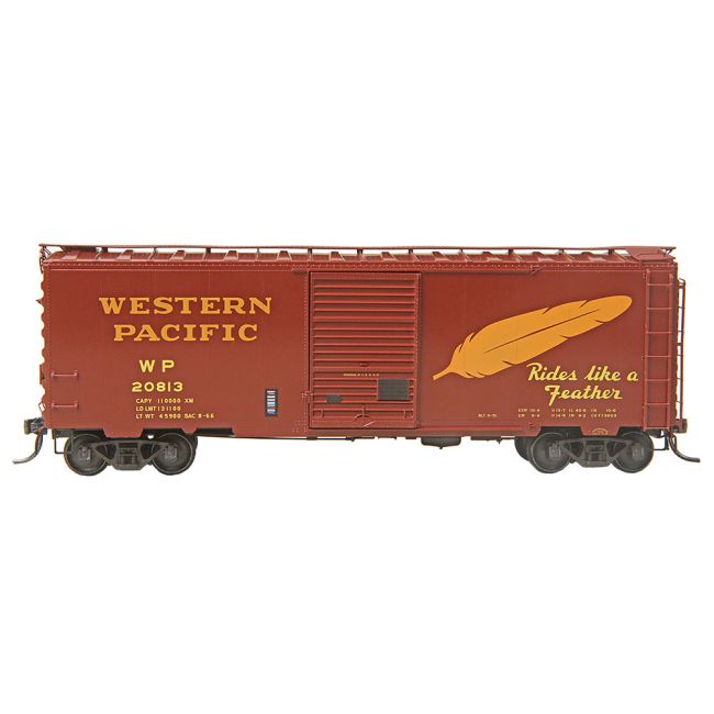Kadee HO 4839 - 40' PS-1 Boxcar "Western Pacific" #20813