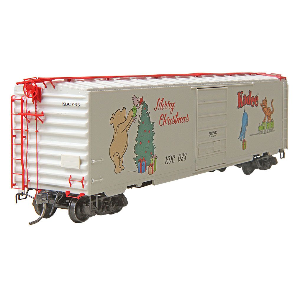 Kadee HO 6933 - 50' PS-1 2025 Christmas Box Car "Winnie-the-Pooh and Friends" #033