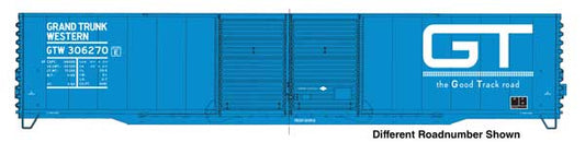 Walthers HO 910-3407 - Mainline - 60' Pullman-Standard Double Door Auto Parts Boxcar "Grand Trunk Western" #306270