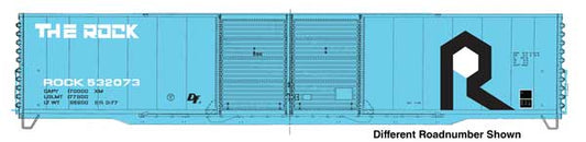 Walthers HO 910-3414 - Mainline - 60' Pullman-Standard Double Door Auto Parts Boxcar "Rock Island" #532080