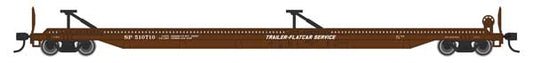 Walthers HO 910-5234 - Mainline - 75' Piggyback Flatcar "Southern Pacific" #510710