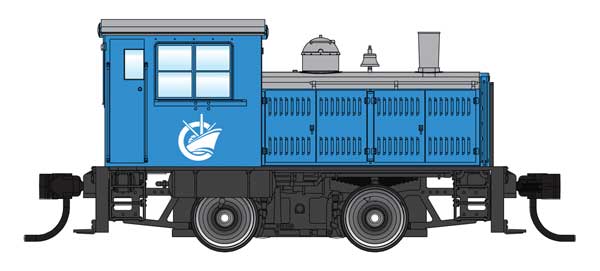Walthers HO 910-20014 - Mainline - Plymouth ML-8 Industrial Switcher Diesel Locomotive "Costal" (DCC Only)