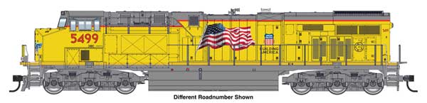Walthers HO 910-10234 - Mainline - GE ES44AC Evolution Series GEVO Diesel Engine "Union Pacific" #5671 (Standard DC)