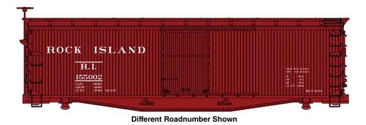 Walthers HO 910-40198 - Mainline - 40' USRA Wood Boxcar "Rock Island" #155048