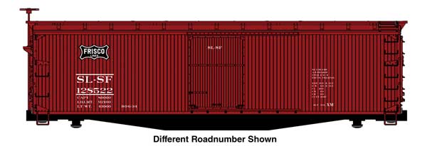 Walthers HO 910-40200 - Mainline - 40' USRA Wood Boxcar "Frisco" #128525