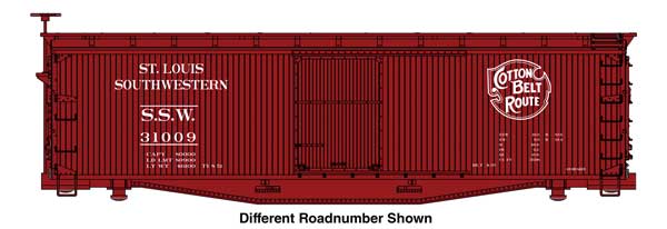 Walthers HO 910-40204 - Mainline - 40' USRA Wood Boxcar "St. Louis Southwestern" #32029