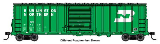 Walthers HO 910-46028 - Mainline - 50' ACF Exterior Post Dreadnaught End Plate B Boxcar "Burlington Northern" #214482