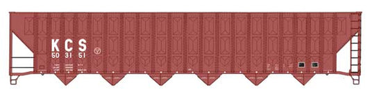 Walthers HO 910-56346 - Mainline - 73' Greenville 7,000 Cubic Foot Wood Chip Hopper "Kansas City Southern" #503151