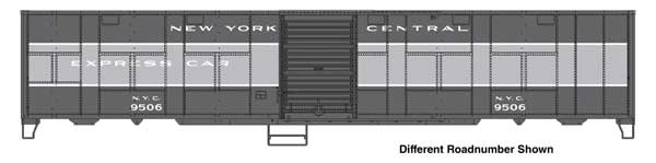 Walthers HO 920-10808 - Proto - 50' Express Boxcar "New York Central" #9585 (NYC-Style Troop Sleeper Conversion)
