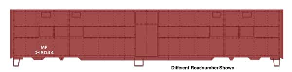 Walthers HO 920-10823 - Proto - 50' Express Boxcar "Missouri Pacific" #X-15044 (CBQ-Style Troop Kitchen Conversion)