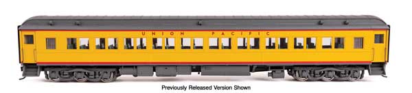 Walthers HO 920-49727 - Proto - 82' Pullman-Built Heavyweight Paired-Window Lighted Coach Passenger Car "Union Pacific" #1224