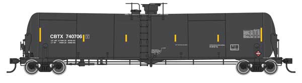 Walthers HO 920-100762 - Proto - 55' Trinity Modified 30,145-Gallon Tank Car "CIT Group" #740706 (CBTX)