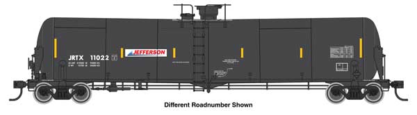 Walthers HO 920-100772 - Proto - 55' Trinity Modified 30,145-Gallon Tank Car "Jefferson" #11083 (JRTX)