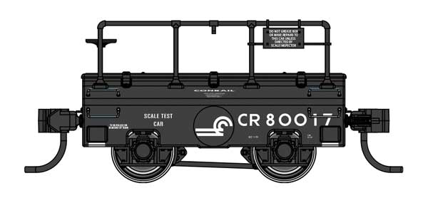 Walthers HO 920-105304 - Proto - Scale Test Car "Conrail" #80017