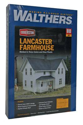 Walthers HO 933-3333 - Cornerstone - Lancaster Farmhouse Building Kit