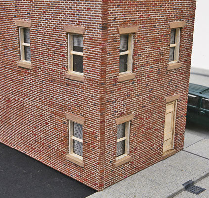 Walthers HO 933-3471 - Cornerstone - Vic's Barber Shop Building Kit