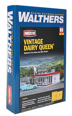 Walthers HO 933-3484 - Cornerstone - Vintage Dairy Queen Building Kit