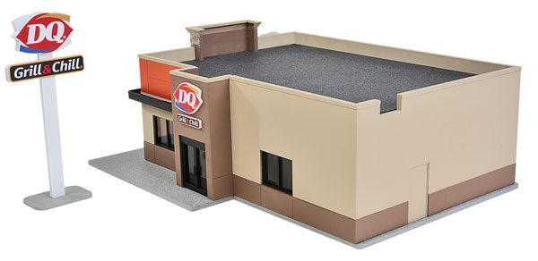 Walthers HO 933-3485 - Cornerstone - DQ Grill & Chill(R) Building Kit