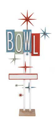 Walthers HO 933-4118 - Cornerstone - Vintage Bowling Alley Building Kit