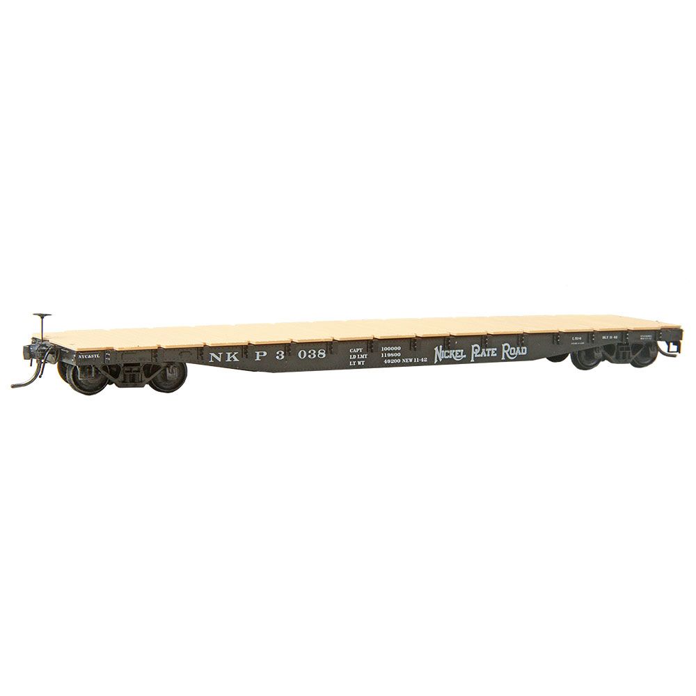 Kadee HO 9505 - 50-Ton AAR Flat Car "Nickel Plate Road" #3038
