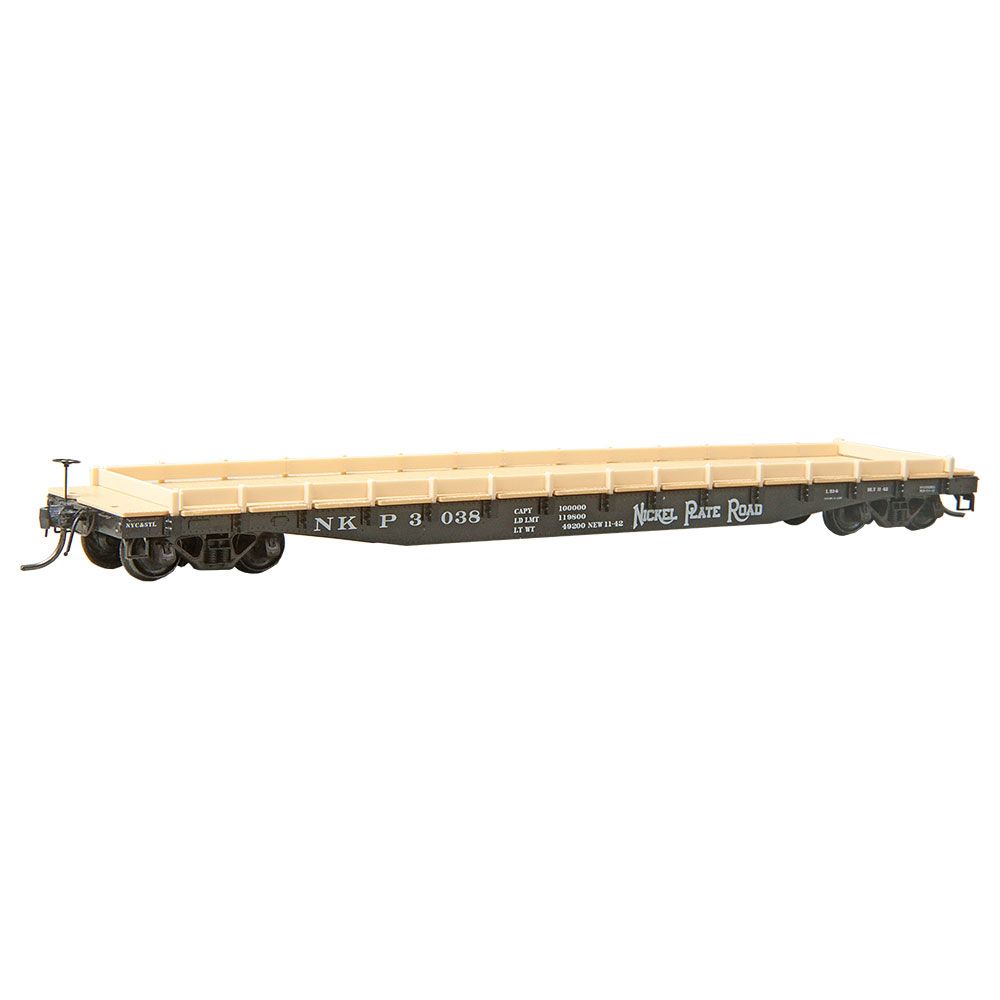 Kadee HO 9505 - 50-Ton AAR Flat Car "Nickel Plate Road" #3038