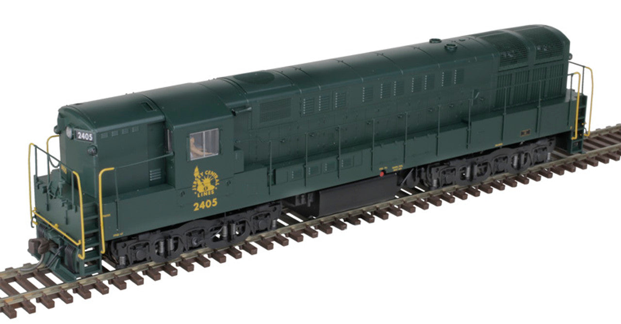 Atlas HO 10004112 - Master - Silver - FM H-24-66 Trainmaster Diesel Locomotive "Jersey Central" #2407 (Phase 1B)