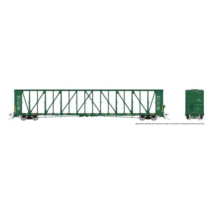 Rapido Trains HO 174016 - NSC 73' Centerbeam Flatcar "Union Pacific" (6-Pack)