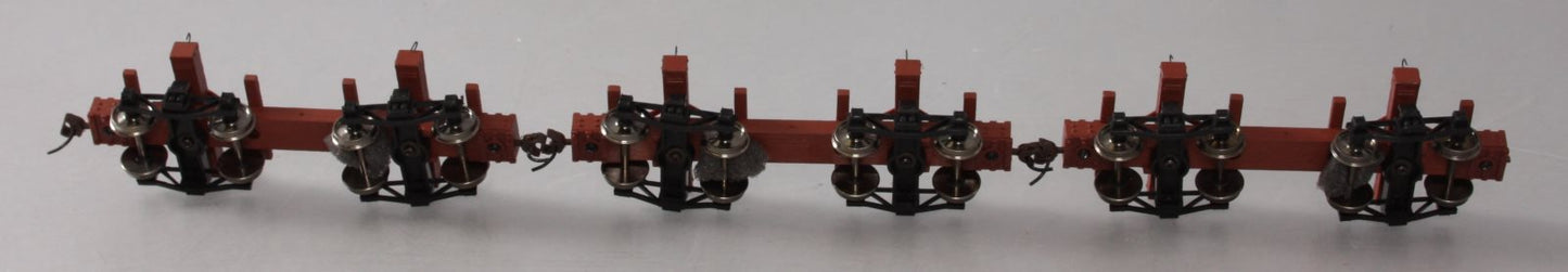 Bachmann "On30" 27391 - Skeleton Log Cars (3-Car Set w/ Resin Logs) -Open Box-H1033