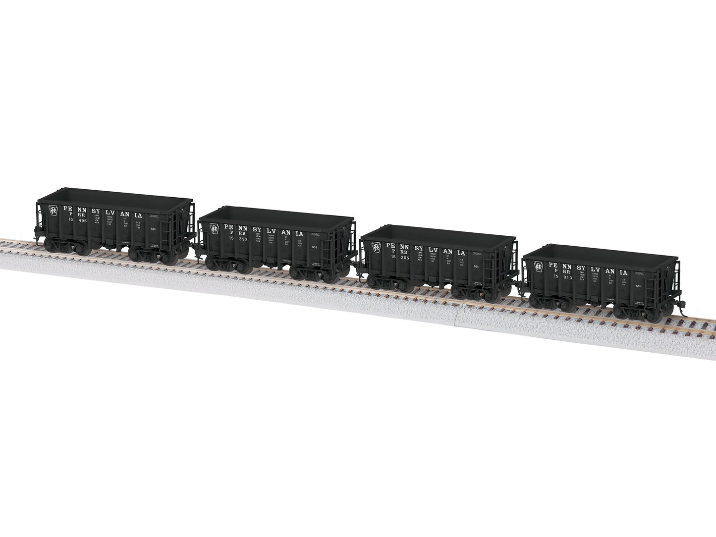 Lionel HO 2474091 - G38 Ore Car "Pennsylvania" (4 Pack, Set 1)