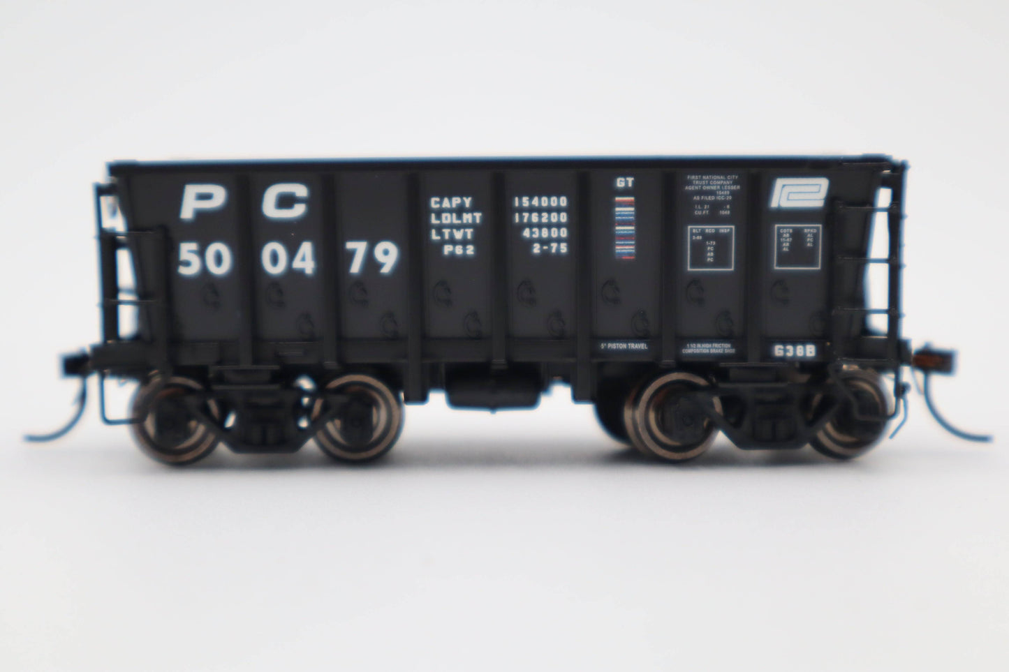 Lionel HO 2474111 - G38 Ore Car "Penn Central" (4 Pack, Set 1)
