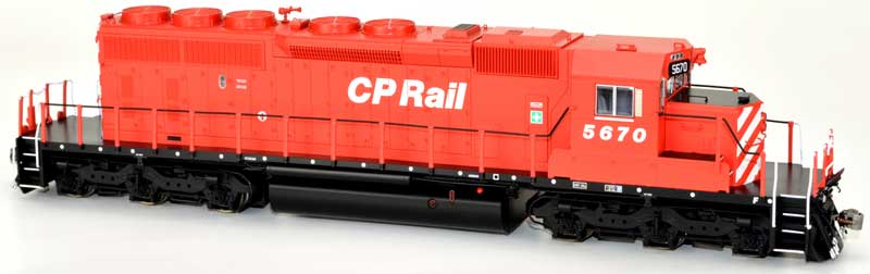 Bowser HO 25313 - Executive - GMD SD40-2 Diesel Locomotive "Canadian Pacific" #5670 (No Multi-Mark) w/DCC/Sound