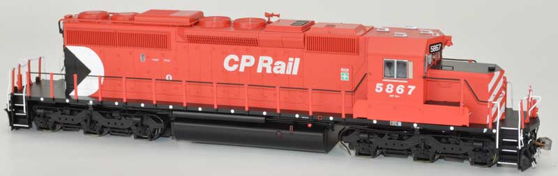Bowser HO 25325 - Executive - GMD SD40-2 Diesel Locomotive "Canadian Pacific" #5867 (Plows Both Ends) w/DCC/Sound