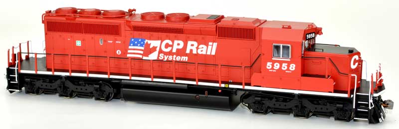 Bowser HO 25330 - Executive - GMD SD40-2 Diesel Locomotive "Canadian Pacific" #6001 (Dual Flags) w/DCC/Sound