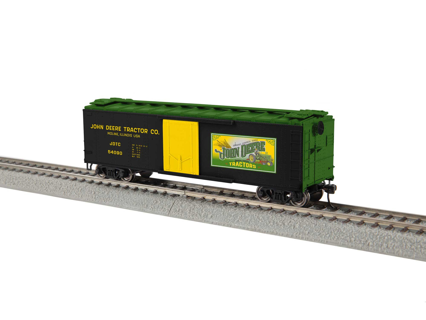 Lionel HO 2554090 - Reefer "John Deere Tractor Co." #54090