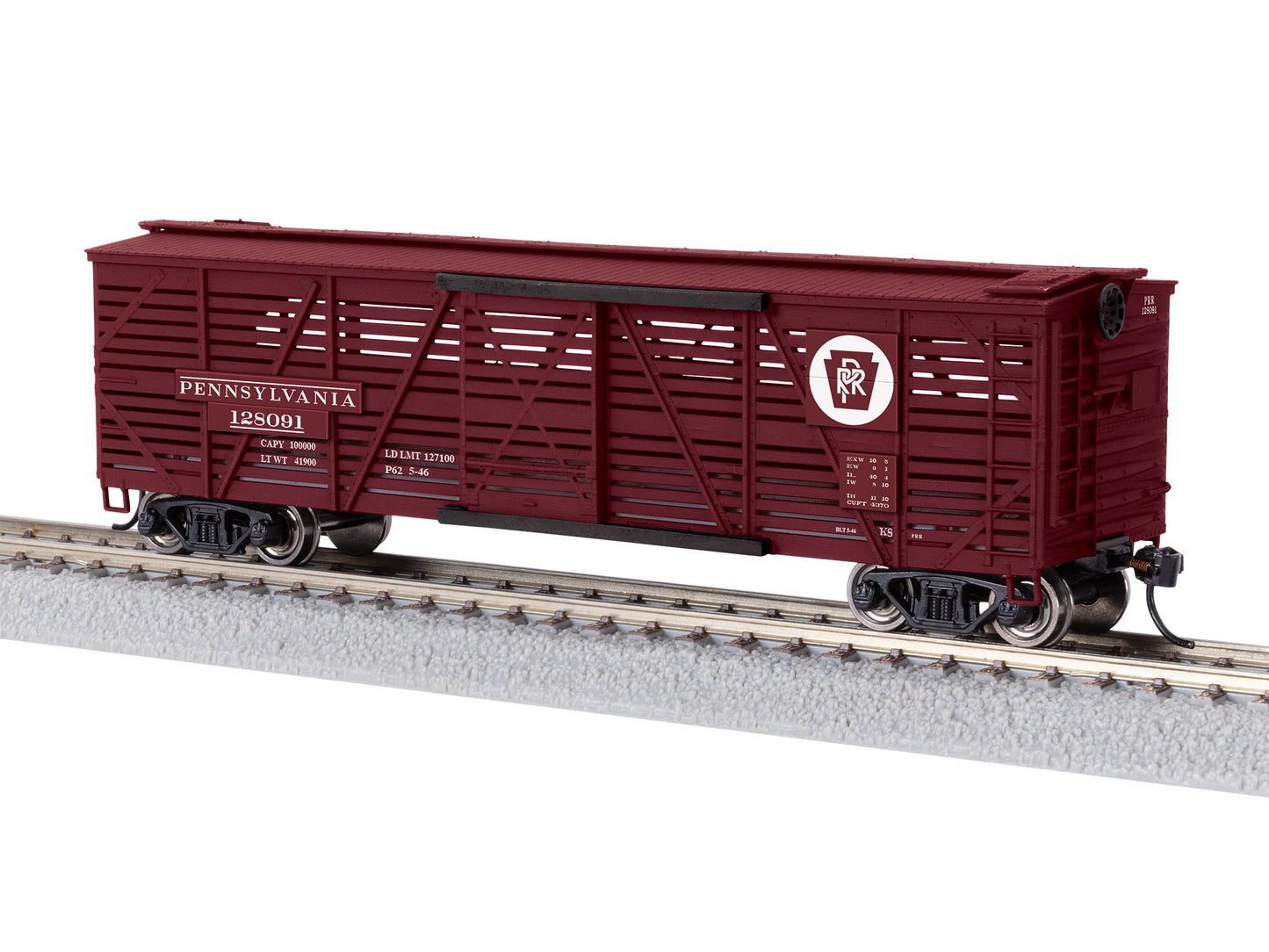 Lionel HO 2554380 - Stock Car w/Cow Sounds "Pennsylvania"