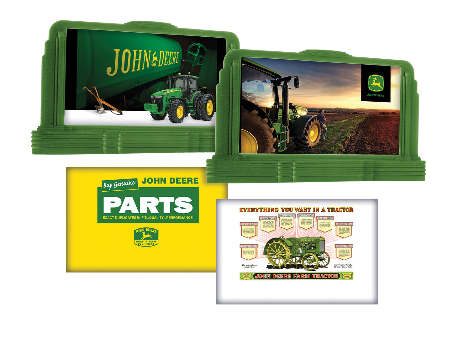 Lionel HO 2557050 -John Deere - Billboard "John Deere" (2-Pack)