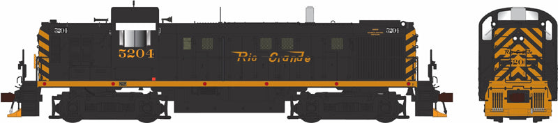 Bowser HO 25598 - Alco RS-3 Locomotive "Denver & Rio Grande Western" #5204 Late Phase 2 w/ Sound