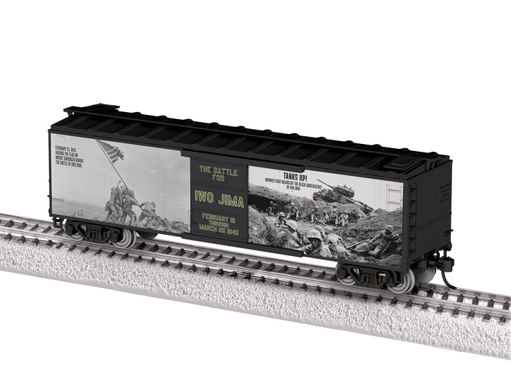 Lionel HO 2564010 - 80th Anniversary MUSA Boxcar "Iwo Jima"