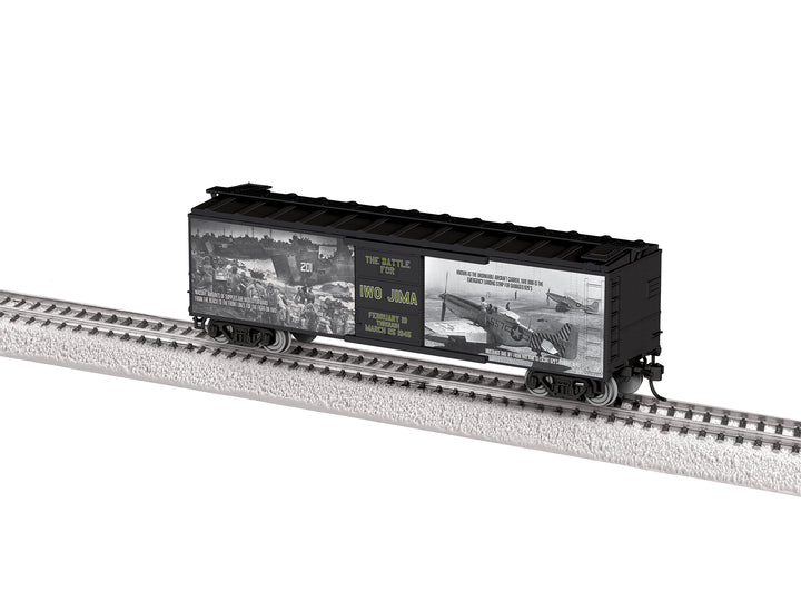Lionel HO 2564010 - 80th Anniversary MUSA Boxcar "Iwo Jima"