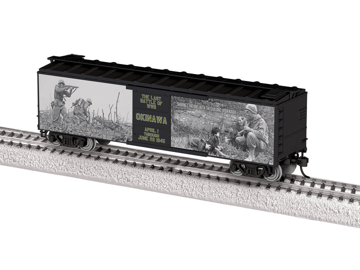 Lionel HO 2564020 - 80th Anniversary MUSA Boxcar "Okinawa"