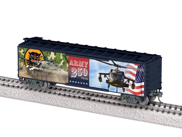 Lionel HO 2564030 - 250th Anniversary MUSA Boxcar "U.S. Army"