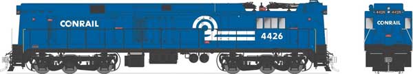 Rapido Trains HO 52024 - E44a Electric Engine "Conrail" #4458 (Blue Scheme)